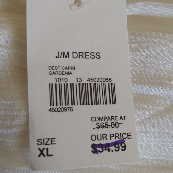 Cato NWT Boho Gauze Crochet Trim Dress - Picture 7 of 7